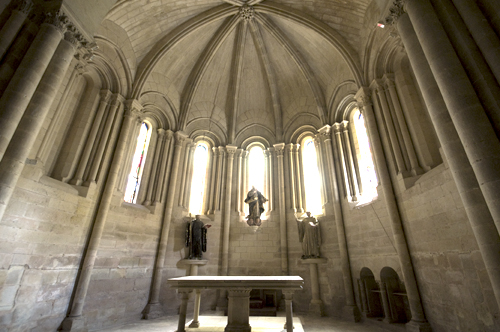 Ábside de la iglesia de San Andrés del arroyo